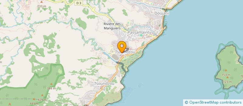 localisation de l'entreprise MONSIEUR NADJIB ALI OUSSENI  MAMOUDZOU