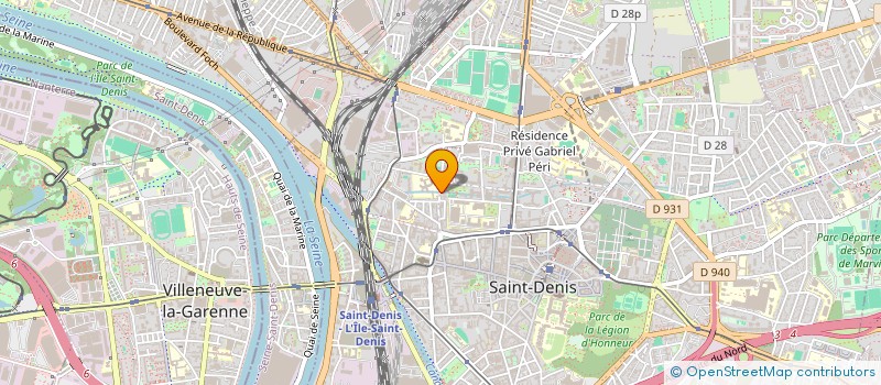 localisation de l'entreprise MONSIEUR NADJIB DJADJA  SAINT-DENIS