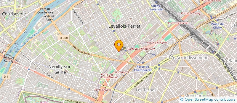 localisation de l'entreprise MONSIEUR NADJIB DJEDRI à LEVALLOIS-PERRET