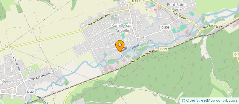 localisation de l'entreprise MONSIEUR NADJIB HALLAK  ROMILLY-SUR-ANDELLE