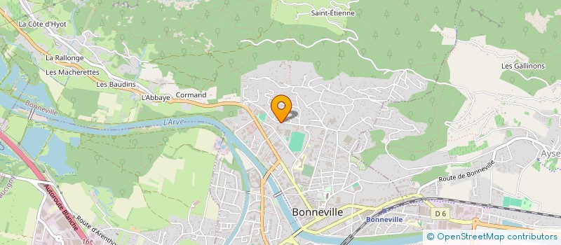 localisation de l'entreprise MONSIEUR NADJIB HAMMAMI  BONNEVILLE