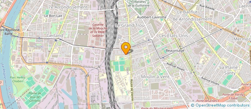 localisation de l'entreprise MONSIEUR NADJIB HEBOUB  LYON