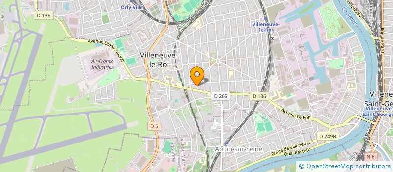 localisation de l'entreprise MONSIEUR NADJIB MECHERI  VILLENEUVE-LE-ROI