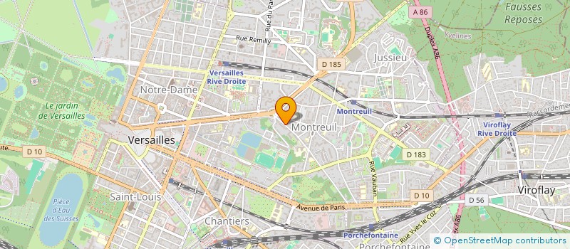 localisation de l'entreprise MONSIEUR NADJIB TAMRABET à VERSAILLES