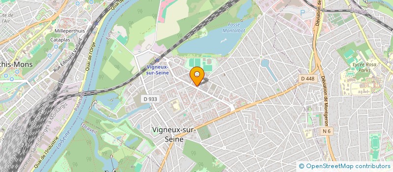 localisation de l'entreprise MONSIEUR NADJIB TAOUAGH à VIGNEUX-SUR-SEINE