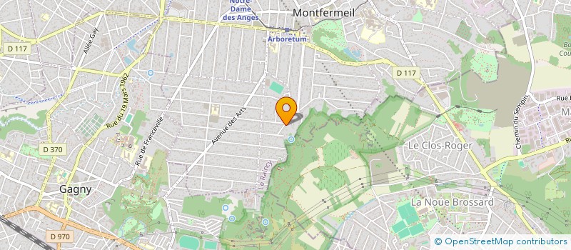 localisation de l'entreprise MONSIEUR NADJIDINE CHANFI MBAE à MONTFERMEIL