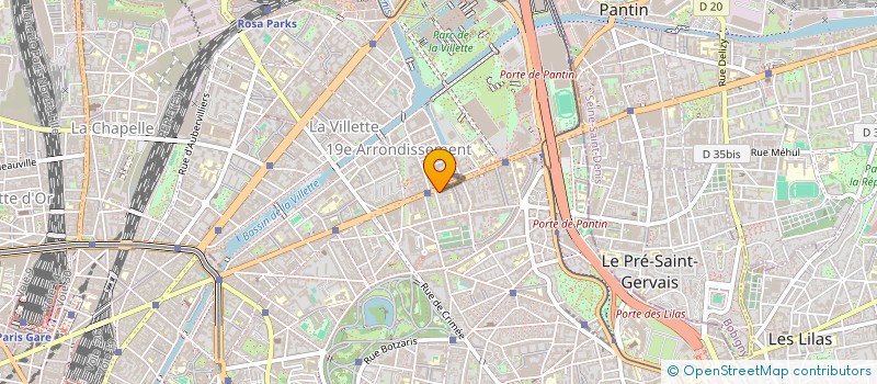 localisation de l'entreprise MONSIEUR NADJIM AMRICHE  PARIS