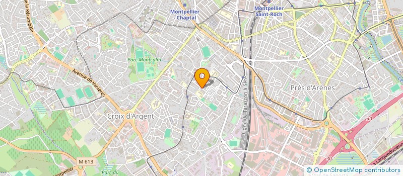 localisation de l'entreprise MONSIEUR NADJIM AOUADENE à MONTPELLIER