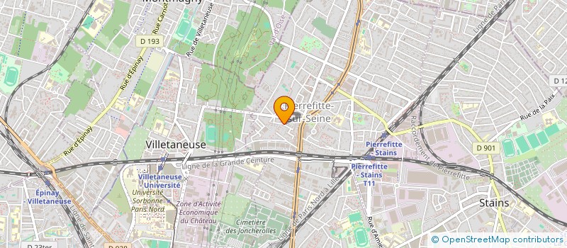 localisation de l'entreprise MONSIEUR NADJIM BOUDRAHAM à PIERREFITTE-SUR-SEINE