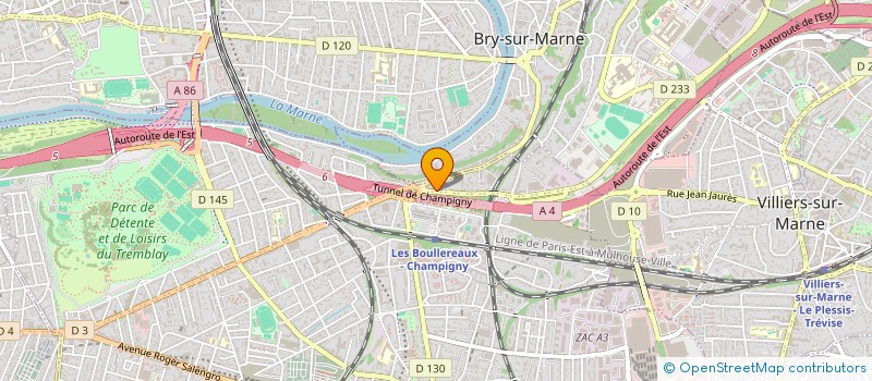 localisation de l'entreprise MONSIEUR NADJIM KASSIM  CHAMPIGNY-SUR-MARNE