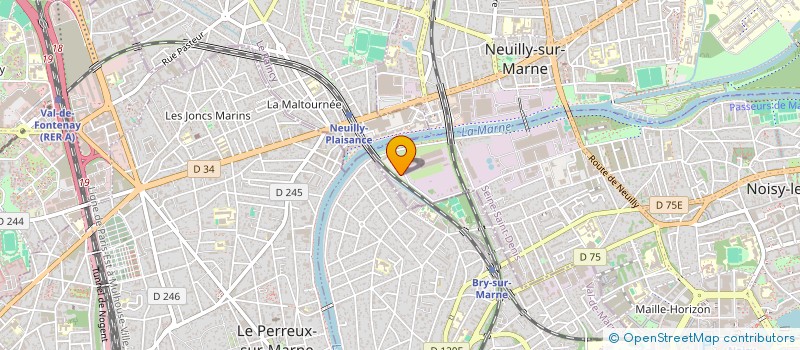 localisation de l'entreprise MONSIEUR NADJIM MISSOUN  NOISY-LE-GRAND