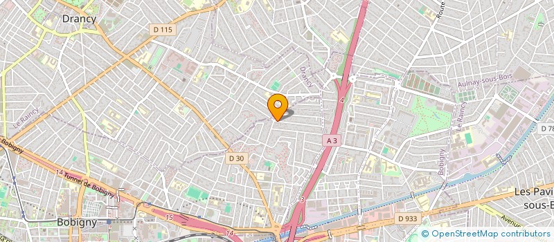 localisation de l'entreprise MONSIEUR NADJIME AHAMADA  BOBIGNY