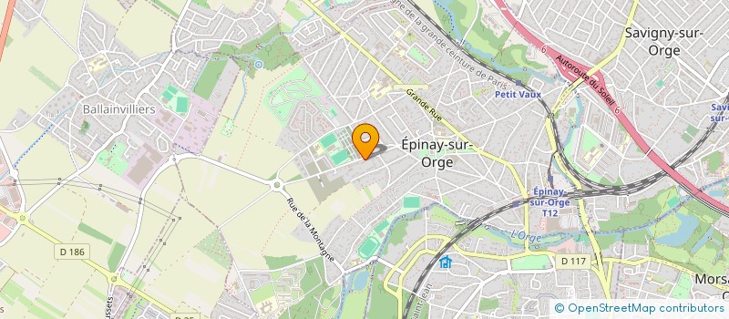 localisation de l'entreprise MONSIEUR NADJIME MHOUDINI  EPINAY-SUR-ORGE