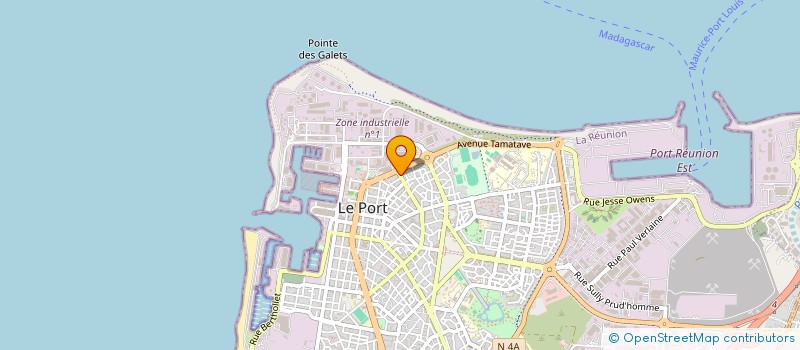 localisation de l'entreprise MONSIEUR NADJIME SOULE à LE PORT