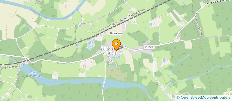 localisation de l'entreprise MONSIEUR NADY ETIENNE  SAINT-JEAN-DU-BOIS