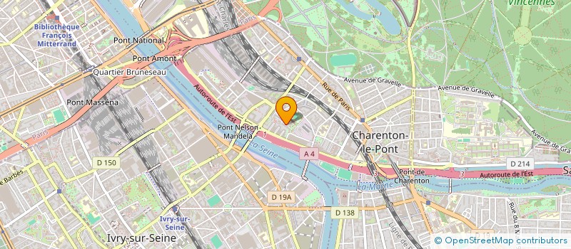 localisation de l'entreprise MONSIEUR NAEEM GUL PARWANI  CHARENTON-LE-PONT