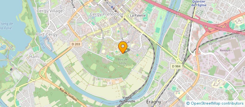 localisation de l'entreprise MONSIEUR NAEEM MIZI  CERGY