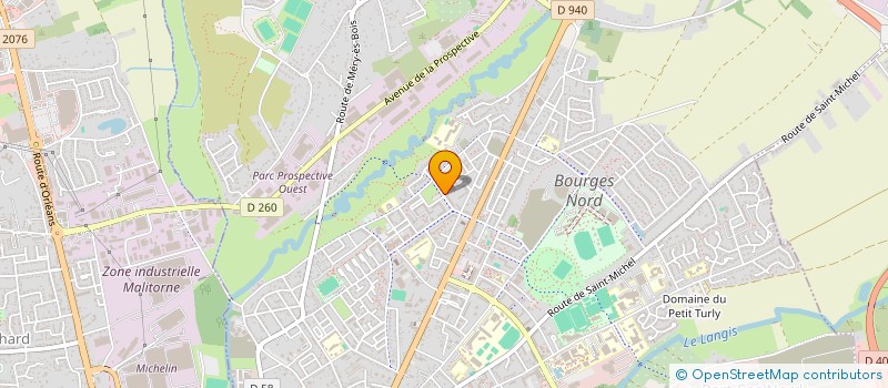 localisation de l'entreprise MONSIEUR NAEEM QURAISMI  BOURGES