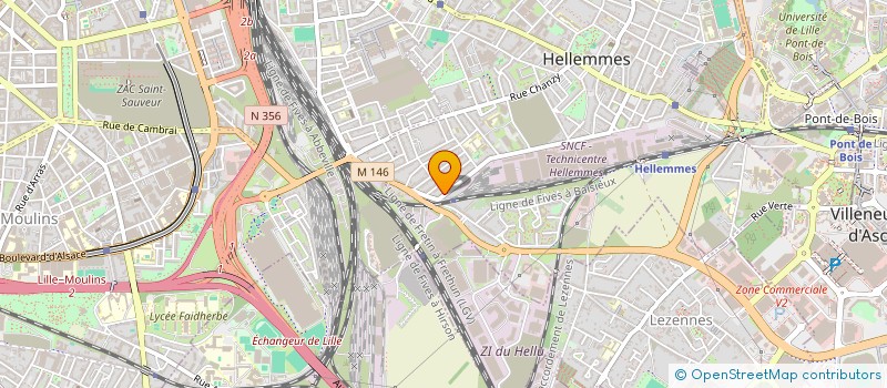 localisation de l'entreprise MONSIEUR NAEL ABOU CHAHINE à LILLE