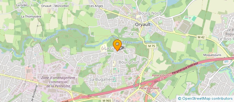 localisation de l'entreprise MONSIEUR NAEL CHAKROUNI à ORVAULT