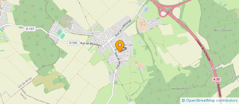 localisation de l'entreprise MONSIEUR NAEL DE LUCA  BOULANGE