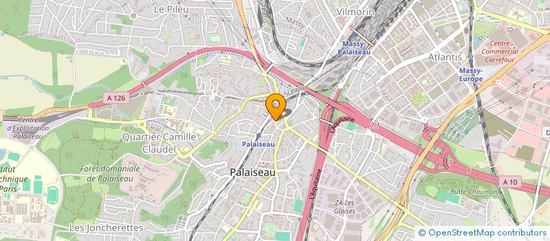 localisation de l'entreprise MONSIEUR NAEL DUEDARI  PALAISEAU