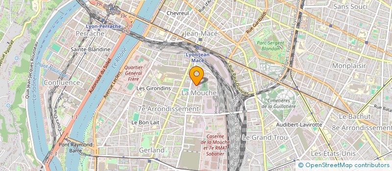 localisation de l'entreprise MONSIEUR NAEL GMIZA  LYON