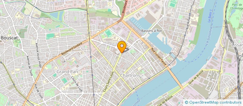 localisation de l'entreprise MONSIEUR NAEL GUILLERM  BORDEAUX