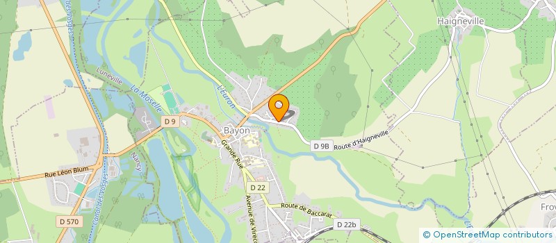 localisation de l'entreprise MONSIEUR NAEL JAGHMI  BAYON