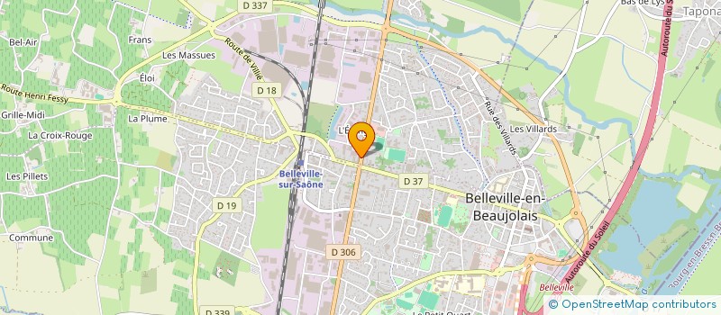 localisation de l'entreprise MONSIEUR NAEL KADDOUR  BELLEVILLE-EN-BEAUJOLAIS