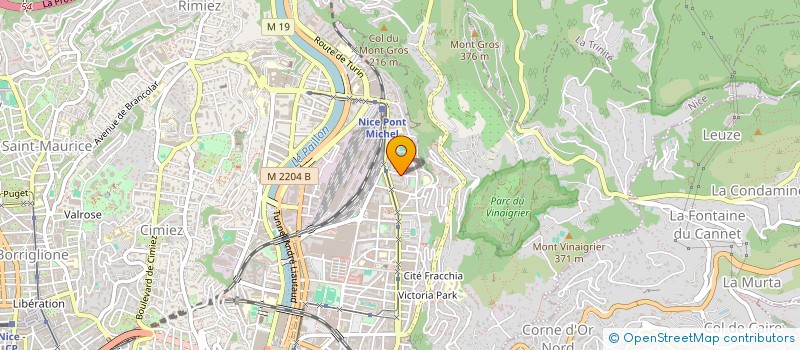 localisation de l'entreprise MONSIEUR NAEL NAEL  NICE