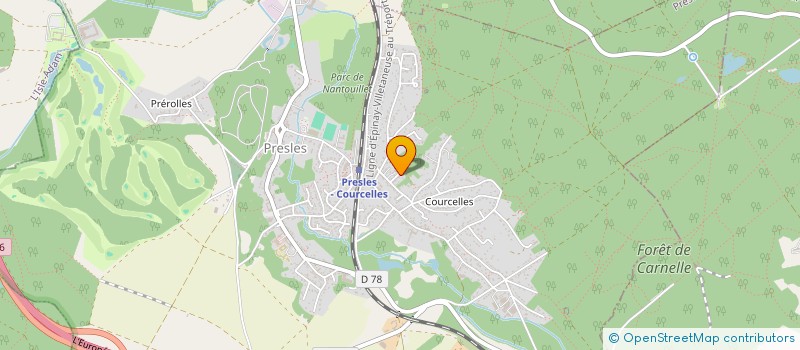 localisation de l'entreprise MONSIEUR NAEL RAHOUI  PRESLES