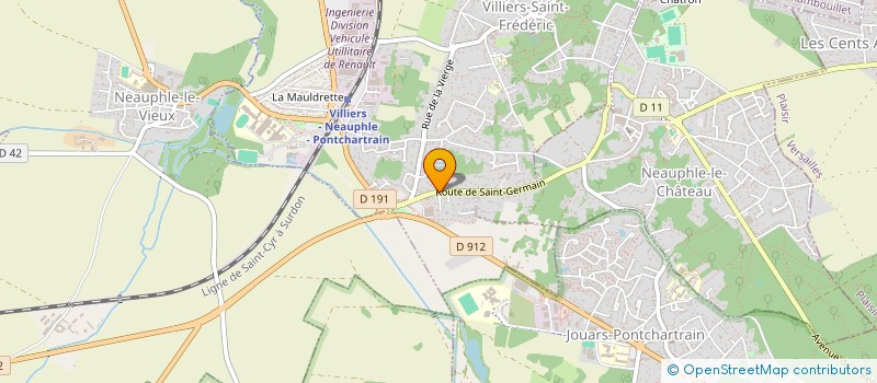 localisation de l'entreprise MONSIEUR NAEL RIOU  VILLIERS-SAINT-FREDERIC