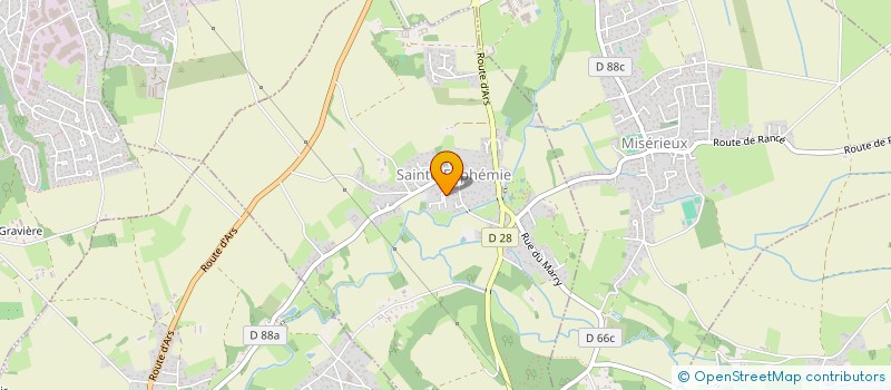 localisation de l'entreprise MONSIEUR NAEL YAHYAOUI  SAINTE-EUPHEMIE