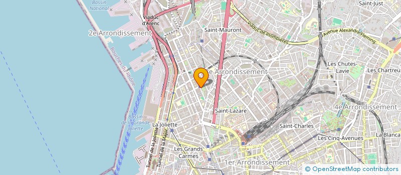 localisation de l'entreprise MONSIEUR NAEM BEN HOUMADI à MARSEILLE