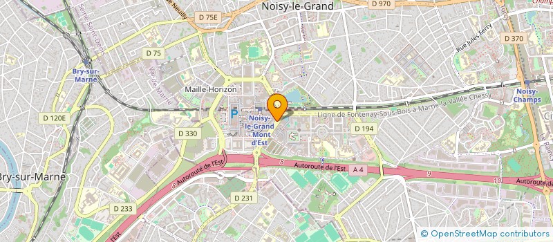 localisation de l'entreprise MONSIEUR NAFA DJABALLAH  NOISY-LE-GRAND