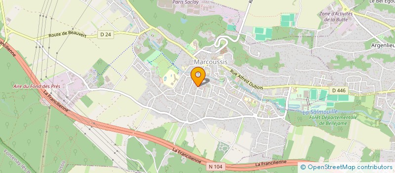 localisation de l'entreprise MONSIEUR NAFAA ALIOUI  CHILLY-MAZARIN