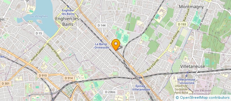 localisation de l'entreprise MONSIEUR NAFAA BEN KADI à DEUIL-LA-BARRE