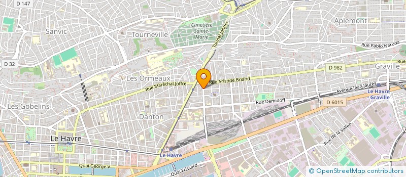 localisation de l'entreprise MONSIEUR NAFAA MAGRI à LE HAVRE