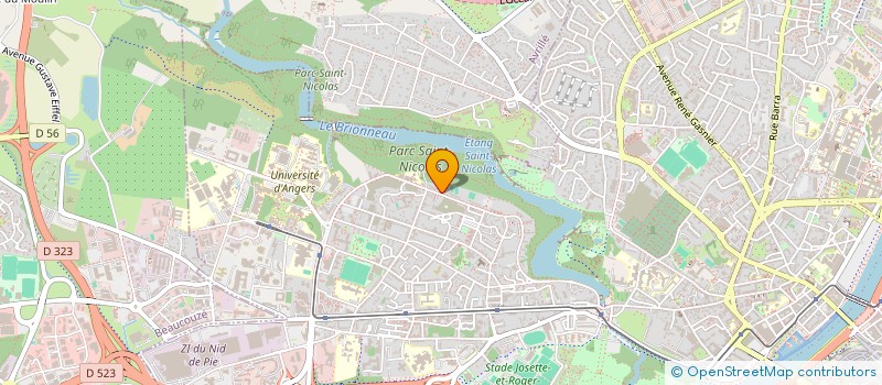 localisation de l'entreprise MONSIEUR NAFAA TOUAT  ANGERS