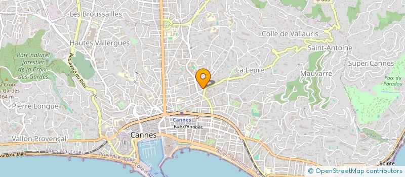 localisation de l'entreprise MONSIEUR NAFAH ABIDI à CANNES