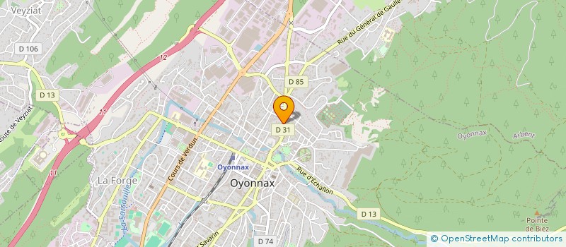 localisation de l'entreprise MONSIEUR NAFI SEZEN à OYONNAX