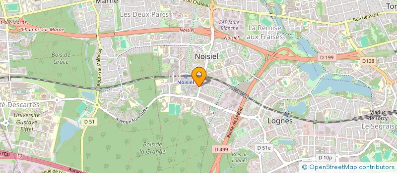 localisation de l'entreprise MONSIEUR NAFIE ASSALHI  NOISIEL