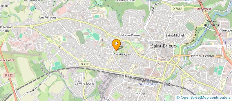 localisation de l'entreprise MONSIEUR NAFIZ MD AL AMIN  SAINT-BRIEUC