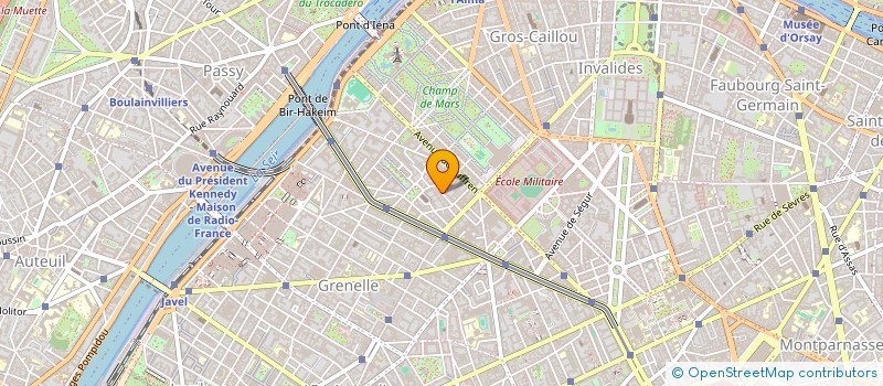 localisation de l'entreprise MONSIEUR NAG HYUN CHOI  PARIS