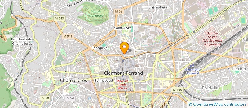 localisation de l'entreprise MONSIEUR NAGARAJAN SUKUMAR  CLERMONT-FERRAND