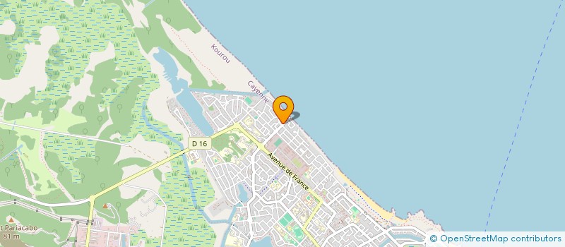 localisation de l'entreprise MONSIEUR NAGEL AMAYOTA à KOUROU