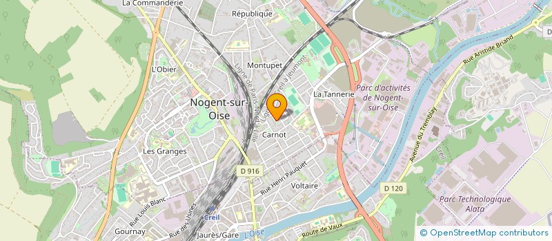 localisation de l'entreprise MONSIEUR NAGEM ROUJI à NOGENT-SUR-OISE