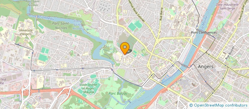 localisation de l'entreprise MONSIEUR NAGIEB ADAM BASHIR  ANGERS