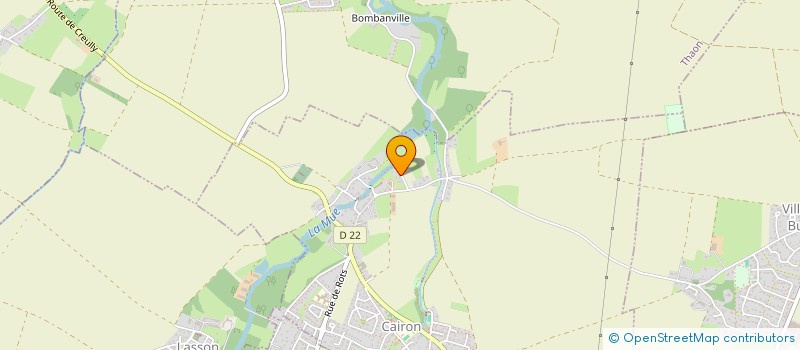 localisation de l'entreprise MONSIEUR NAGIME SAIHI  CAIRON